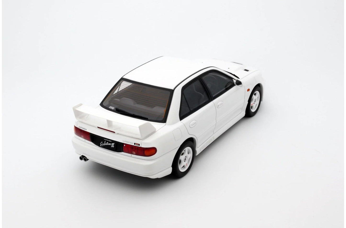 Otto - Models Mitsubishi Lancer Evo III 1995 - White 1:18 Modell - Artexio