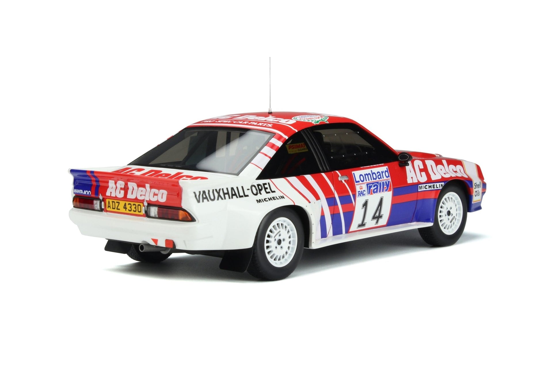 Otto - Models Opel Manta R #14 RAC RALLY 1985 1:18 Modell - Artexio