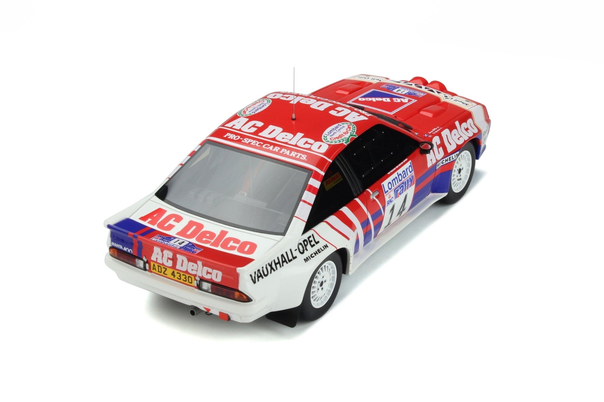 Otto - Models Opel Manta R #14 RAC RALLY 1985 1:18 Modell - Artexio