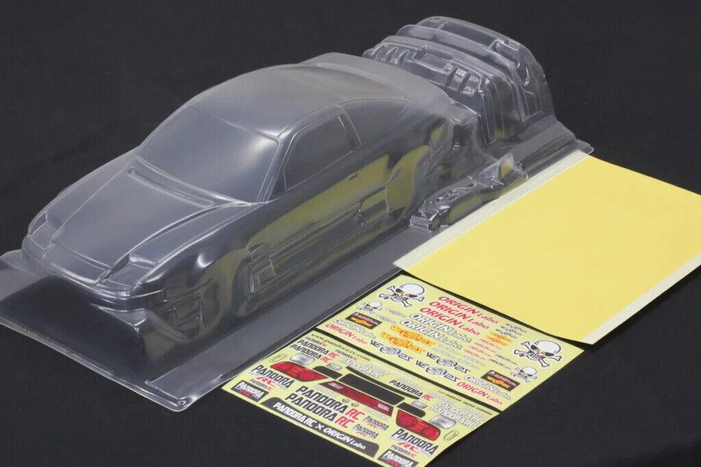 PandoraRC NISSAN 180SX / ORIGIN Labo. 1/10 Karosserie (PAB - 3147) - Artexio