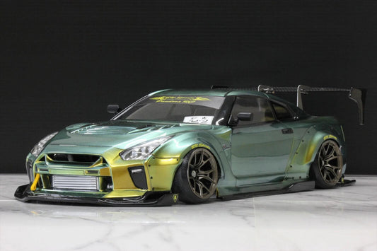 PandoraRC NISSAN GT - R R35 BLS / BN - Sports 1/10 Karosserie (PAB - 3207) - Artexio