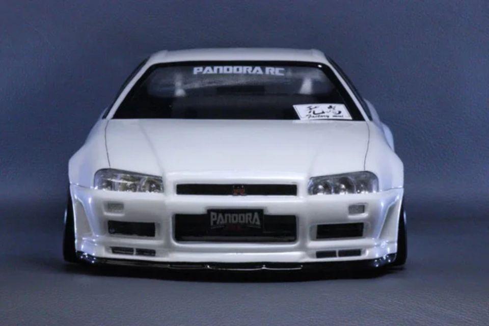 PandoraRC NISSAN SKYLINE BNR34 GT - R 1/10 Karosserie (PAB - 3131) - Artexio