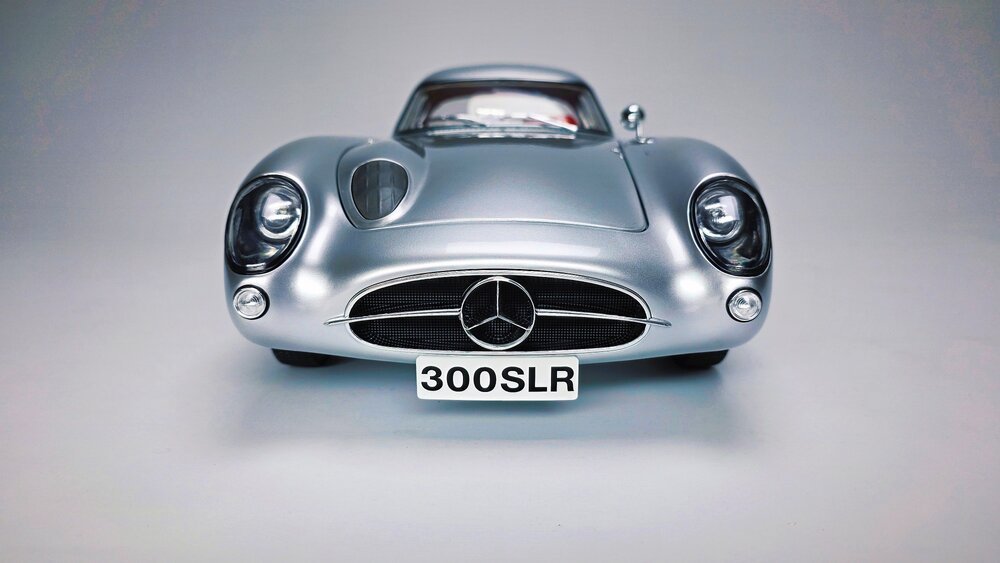 Pocher Mercedes - Benz 300 SLR Uhlenhaut Coupe (red interior) (Bausatz/KIT) 1:8 Modell