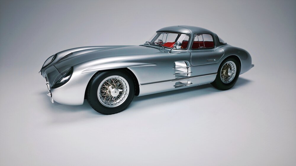 Pocher Mercedes - Benz 300 SLR Uhlenhaut Coupe (red interior) (Bausatz/KIT) 1:8 Modell