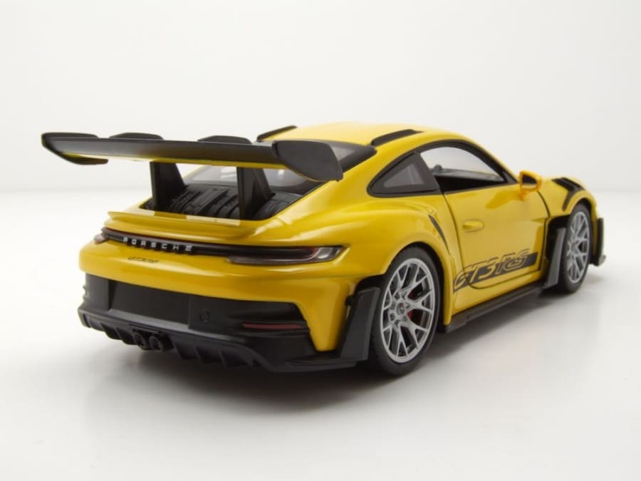 Welly Porsche 911 (992) GT3 RS - Yellow 1:24 Modell