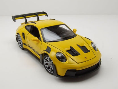 Welly Porsche 911 (992) GT3 RS - Yellow 1:24 Modell