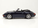 Minichamps Porsche 911 (993) Cabriolet 1994 - Blue Metallic 1:18 Model