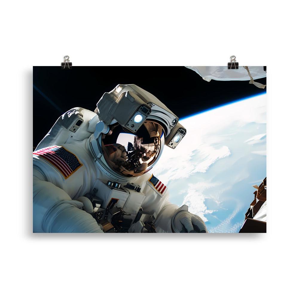 Poster mit mattem Papier "Astronaut" - Artexio