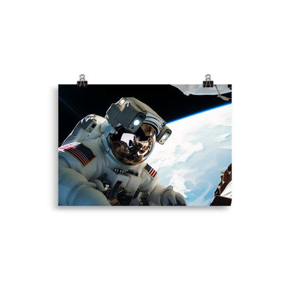 Poster mit mattem Papier "Astronaut" - Artexio