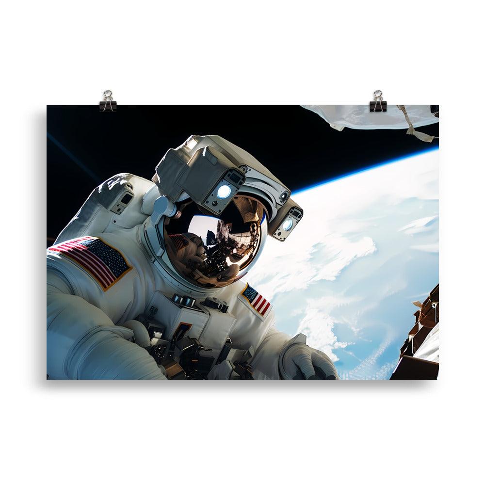 Poster mit mattem Papier "Astronaut" - Artexio