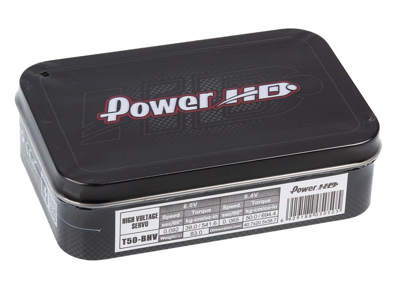 Power HD Brushless High Voltage Digital Servo  T50 - BHV
