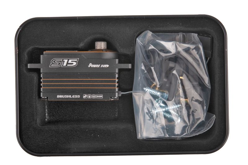 Power HD Brushless Low Profile Digital Servo  S15 Black Golden