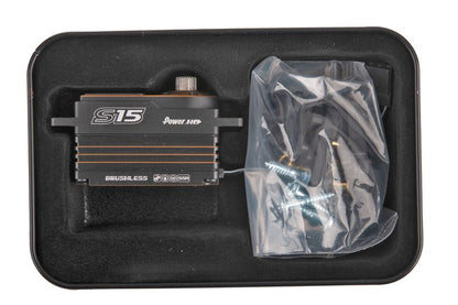 Power HD Brushless Low Profile Digital Servo  S15 Black Golden