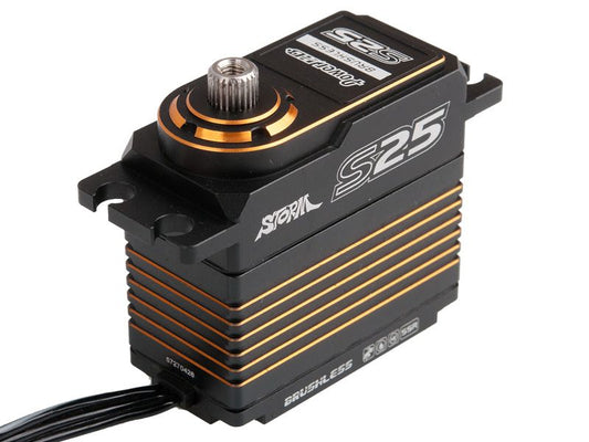 Power HD Brushless Premium Digital Servo  S25 Black Golden
