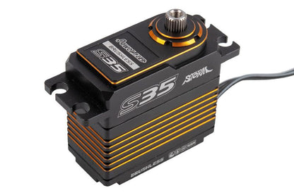 Power HD Brushless Premium Digital Servo  S35 Black Golden