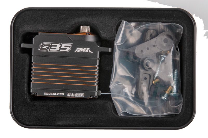 Power HD Brushless Premium Digital Servo  S35 Black Golden