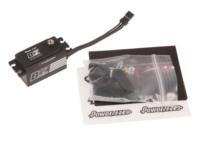Power HD Brushless Premium Low-Profile Servo # B7