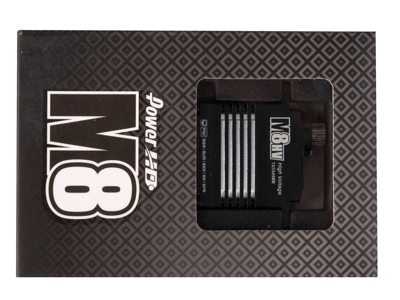 Power HD Coreless Digital HV Servo M8 mit 8.4V 8.5kg-cm 0.058sec