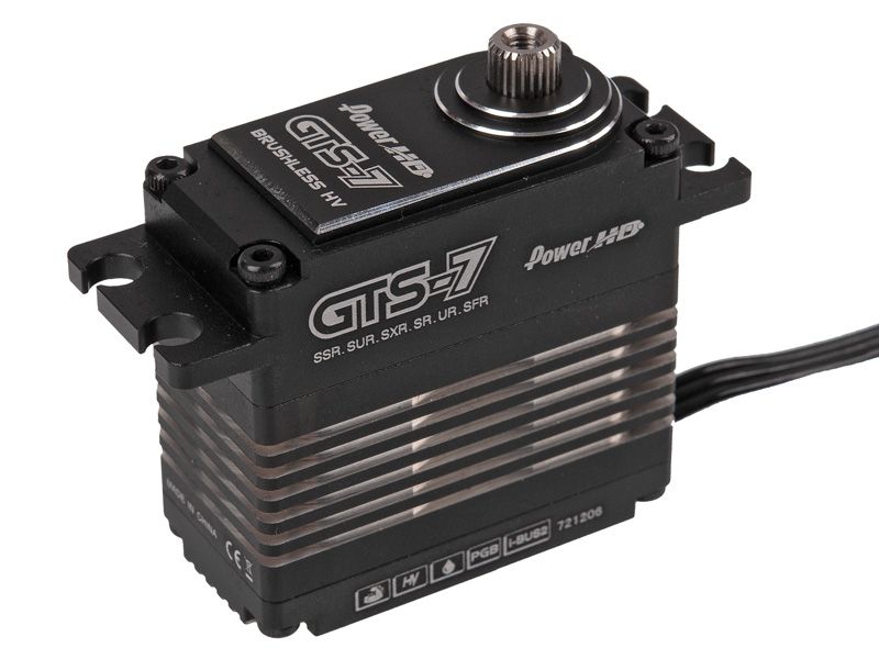 Power HD GTS-7 HV Brushless Servo mit Aluminiumgehäuse 8.4V 70kg 0.10sec