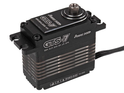 Power HD GTS-7 HV Brushless Servo mit Aluminiumgehäuse 8.4V 70kg 0.10sec