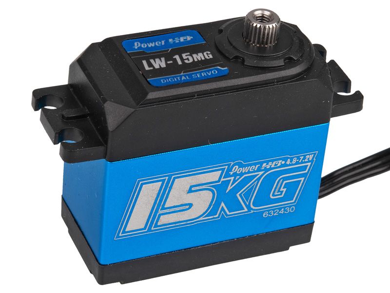 Power HD waterproof digital crawler servo 7.2V/15.0kg # LW-15MG