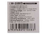Power HD Waterproof Digital Crawler Servo LW - 20MG