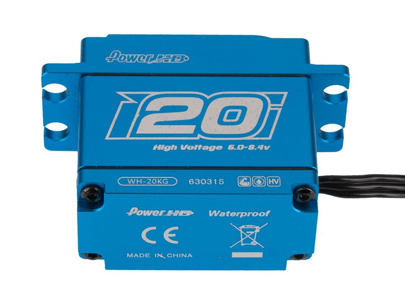 Power HD Wasserdichtes Digital Servo 8.4V/20kg Alu - Gehäuse  WH20KG