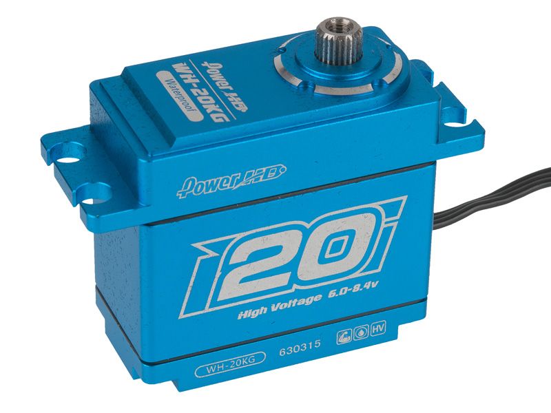 Power HD waterproof digital servo 8.4V/20kg aluminum housing # WH20KG