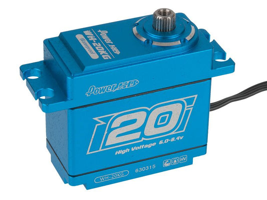 Power HD Wasserdichtes Digital Servo 8.4V/20kg Alu - Gehäuse  WH20KG