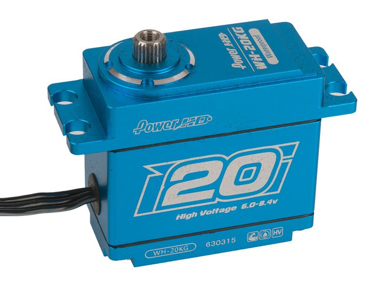 Power HD Wasserdichtes Digital Servo 8.4V/20kg Alu - Gehäuse  WH20KG