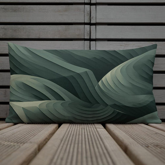 Premium - Kissen "Green Tide" - Artexio