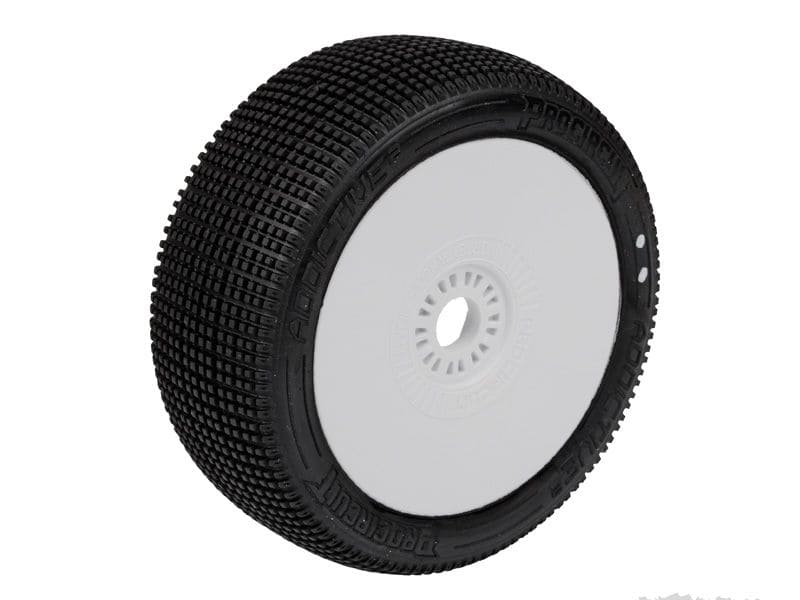Procircuit Komplettrad ADDICTIVE V2 1:8 Buggy RC Reifen  S1 Super Soft