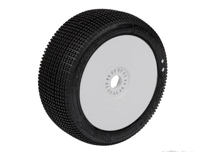 Procircuit Komplettrad ADDICTIVE V2 1:8 Buggy RC Reifen  S1 Super Soft