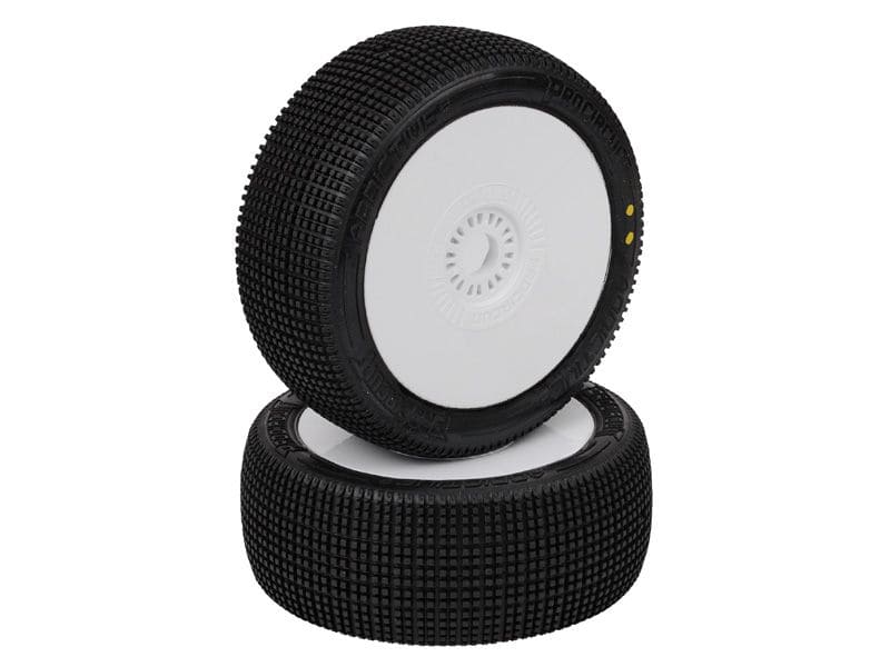 Procircuit Komplettrad ADDICTIVE V2 1:8 Buggy RC Reifen  S2 Soft