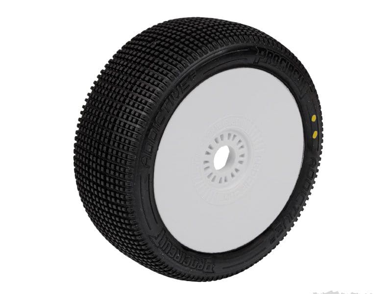 Procircuit Komplettrad ADDICTIVE V2 1:8 Buggy RC Reifen  S2 Soft