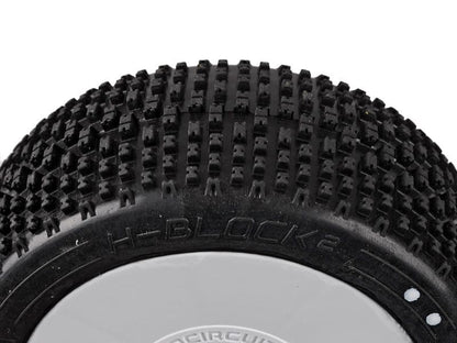 Procircuit Komplettrad H-BLOCK V2 1:8 Buggy RC Reifen # S1 Super Soft