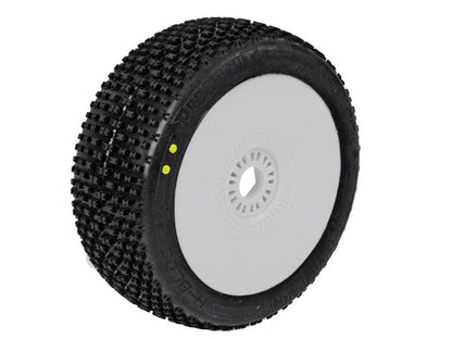 Procircuit Komplettrad H-BLOCK V2 1:8 Buggy RC Reifen # S2 Soft