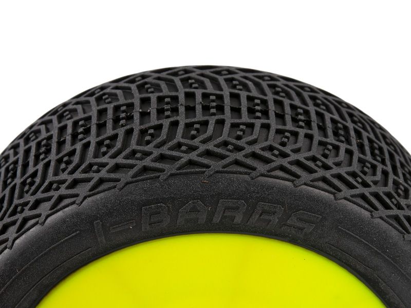 Procircuit Komplettrad I-BARRS V3 1:8 Buggy RC Reifen # C1 Super Soft