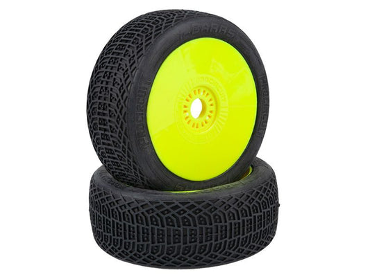 Procircuit Komplettrad I-BARRS V3 1:8 Buggy RC Reifen # C1 Super Soft