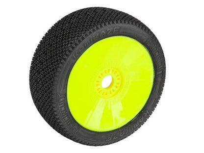 Procircuit Komplettrad KAMIKAZE V2 1:8 Buggy RC Reifen  C1 Super Soft