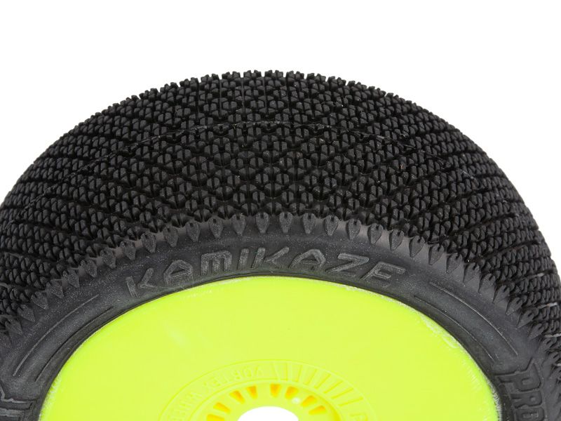 Procircuit Komplettrad KAMIKAZE V2 1:8 Buggy RC Reifen  C2 Soft