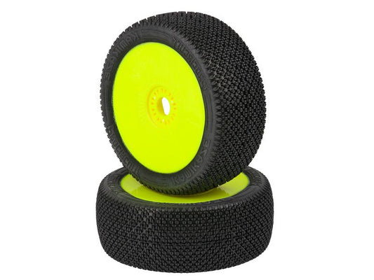 Procircuit Komplettrad KAMIKAZE V2 1:8 Buggy RC Reifen  C2 Soft