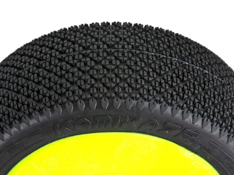 Procircuit Komplettrad KAMIKAZE V2 1:8 Buggy RC Reifen  C3 Medium