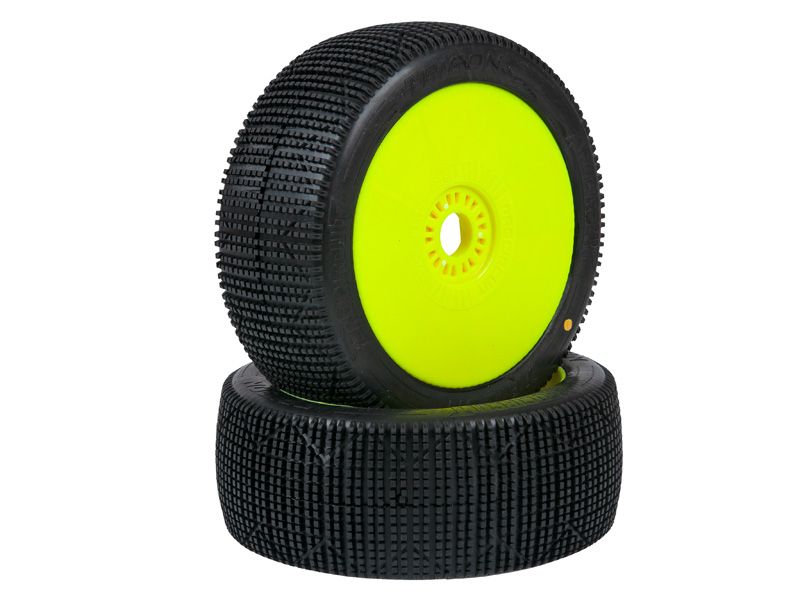 Procircuit Komplettrad TRIGON V3 1:8 Buggy RC Reifen  C2 Soft