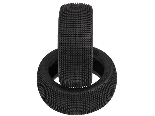 Procircuit Reifen "ADDICTIVE V2-K1" unverklebt 1:8 Buggy # Clay Super Soft