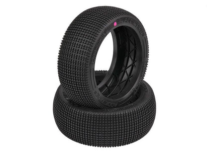 Procircuit Reifen "ADDICTIVE V2-K1" unverklebt 1:8 Buggy # Clay Super Soft