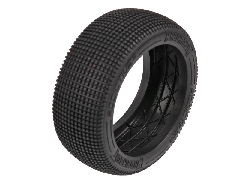 Procircuit Reifen "ADDICTIVE V2-K1" unverklebt 1:8 Buggy # Clay Super Soft