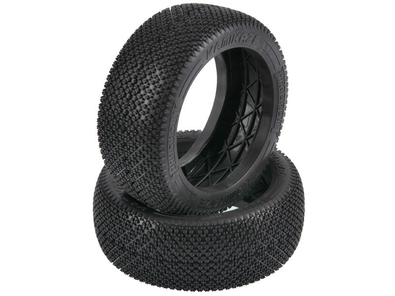 Procircuit Reifen "KAMIKAZE V2-K1" unverklebt 1:8 Buggy # Clay Super Soft