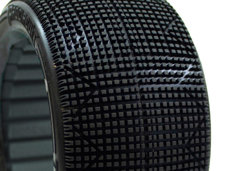 Procircuit Reifen "TRIGON" inkl. Einlagen unverklebt 1:8 Truggy  C1 Super Soft