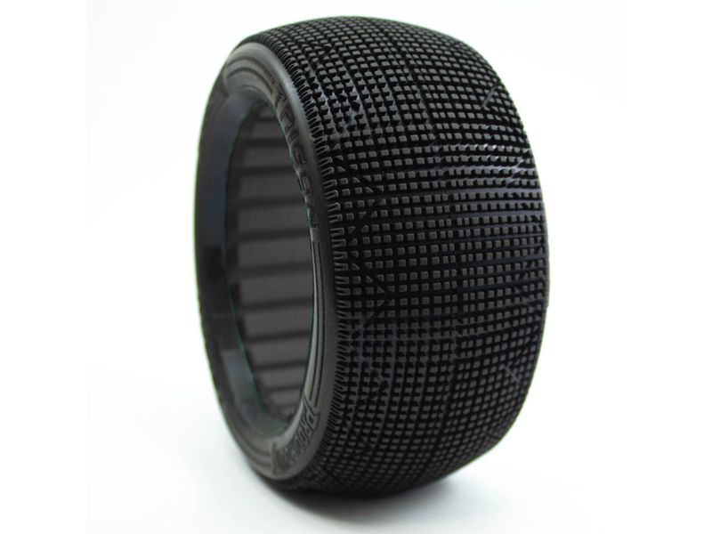 Procircuit Reifen "TRIGON" inkl. Einlagen unverklebt 1:8 Truggy  C2 Soft